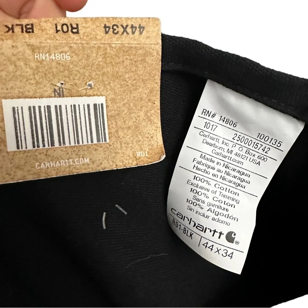 CARHARTT Duck Canvas Relaxed Fit Utility Overalls - Picture 13 of 15